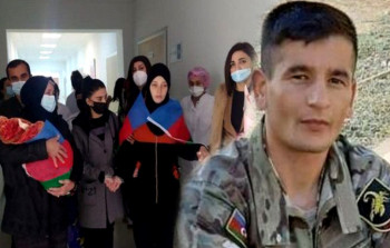 Vətən müharibəsi şəhidimizin övladı dünyaya gəldi